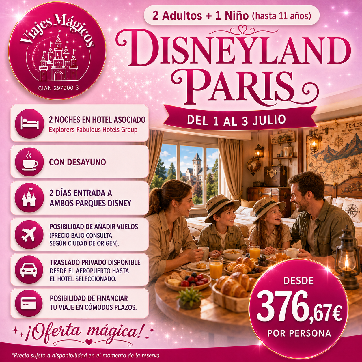 Oferta Disneyland Paris